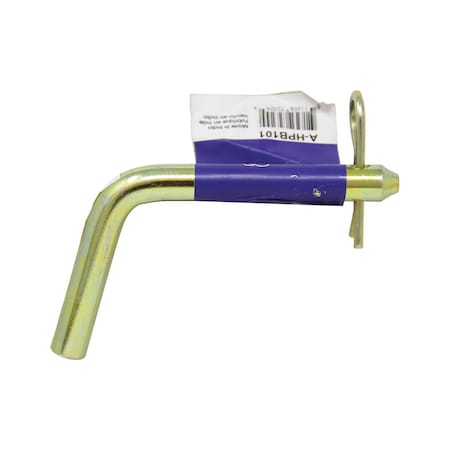 A & I Products Hitch Pin, Bent, 1/2" x 3 8" x6" x1" A-HPB101